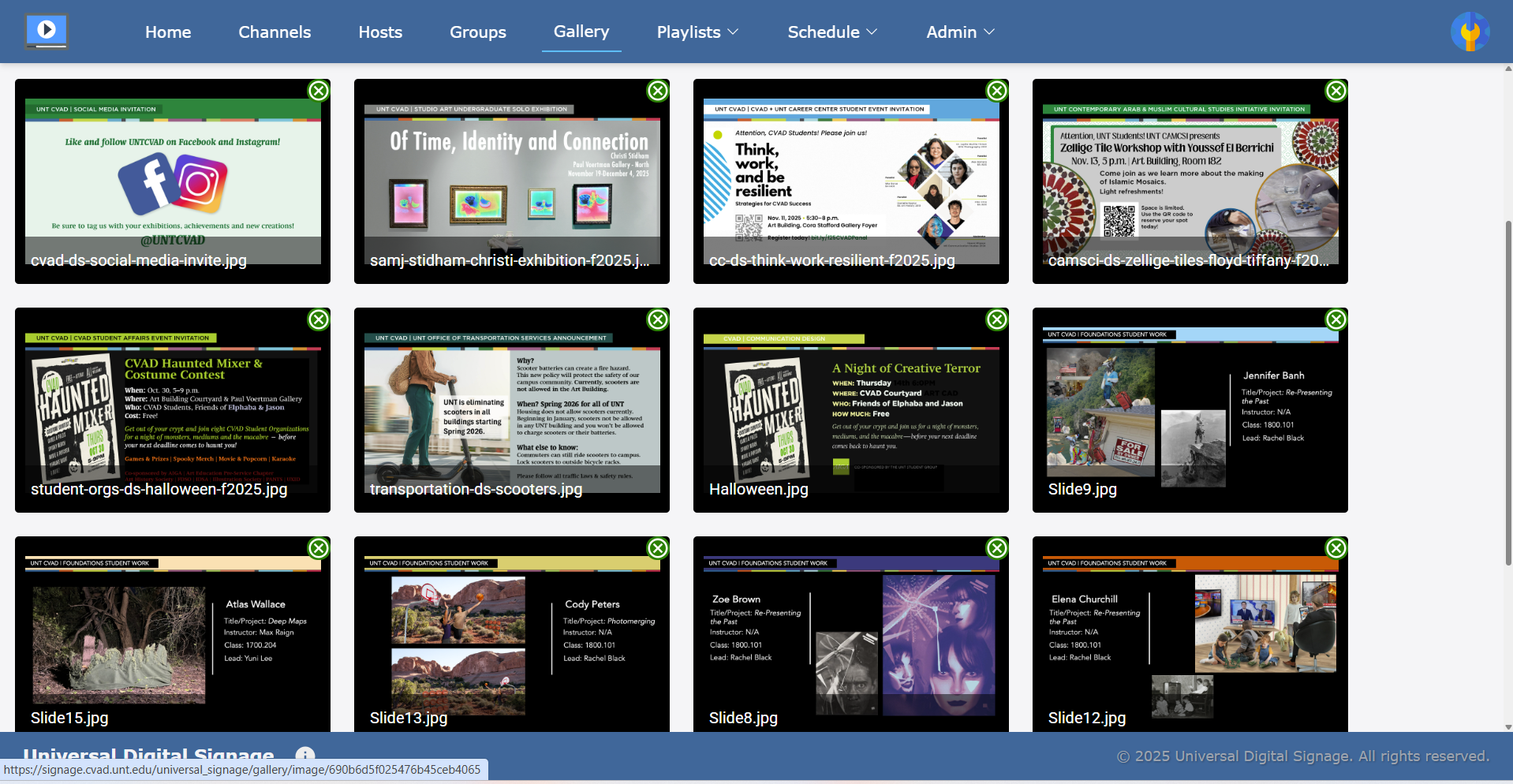 Upload Images Gallery